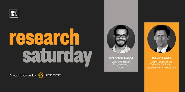 Cover art for CyberWire Research Saturday episode 345.