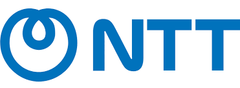 Logo for NTT Inc., where Brandon leads global cybersecurity partnerships across 80+ countries.