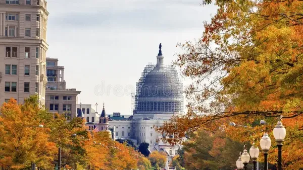 US Capitol, topic of Brandon Karpf's analysis on CISA renewal and national security policy.